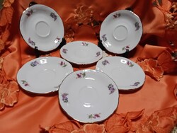 Winterling,  német porcelán kistányér,  csészealj,  6 db.