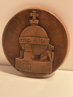 S. Rege Stephano Concessa Commemorative Plaquette