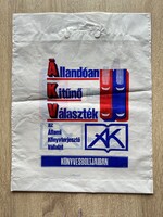 ÁKV retro reklám szatyor nejlon táska