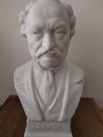Erkel Ferenc, porcelán mellszobor  / Herend