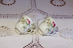 Bűbájos, vintage, szamócás csészécskék. Ár/2db