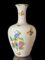 Herendi - Viktória mintás kosárfonott váza