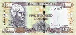 500 dollár 2021 Jamaika Jamaica