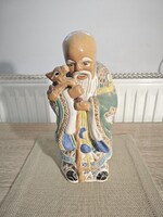 Kínai Shou Lao porcelán figura