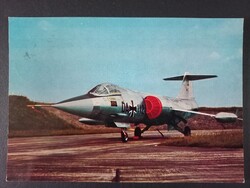 F–4 Phantom II fighter jet – Bundeswehr military aircraft, vintage postcard