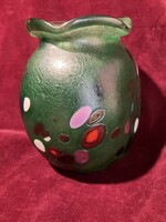 JOSKA DESIGN STÚDIÓ ÜVEG VÁZA HIBÁTLAN ÁLLAPOTBAN !