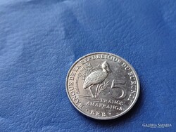 BURUNDI 5 FRANK / FRANC AMAFRANGA 2014 CIPŐCSŐRŰ GÓLYA! UNC!