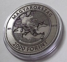 100 éve ért véget az első világháború 2000 forintos, BU, UNC érme