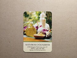 Magyarország - Kártyanaptár Alsóvárosi Gyógyszertár 2026