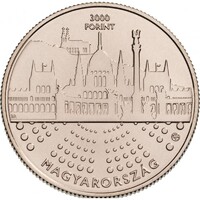Magyarország az Európai Unió Tanácsának soros elnöke 3000 forintos, BU, UNC érme