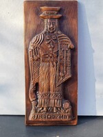 Kerámia dombormű – Sobri Jóska