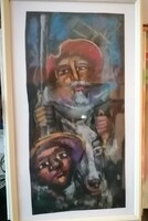 Józsa János festőművész Don Quijote