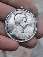 Nagy Károly Érem Vitézségi 4. Kàroly érem 1917 .kis ezüst vité