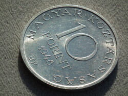 1948 ezüst Széchenyi István 10 Forint emlékérme
