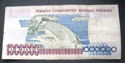 Török 1000 000 líra 1970