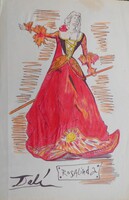 Salvador Dali -tanulmányrajz