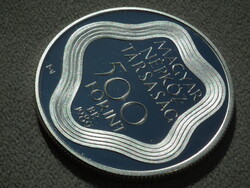 1989 XXV. Nyári Olimpiai Játékok - 1992 Barcelona ezüst 500 Forint PROOF (tükörveret) emlékérme