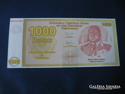 CSEGUMBIA 1000 BAMAKI 1985 ELEFÁNT! RITKA FANTÁZIA PAPÍRPÉNZ! UNC!