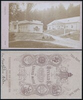 Szlovákia (Felvidék) Bártfafürdő (Bardejovské Kúpele) - Fotográfus: Divald Károly 1874