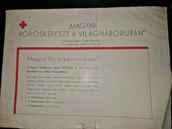 1939, a Magyar Vöröskereszt a világháborúban c. könyv ismertető anyaga