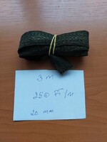 MAGYAR NÉPHADSEREG 20 mm ZÖLD PASZOMÁNY 100 cm RÁKOSI RENDFOKOZATHOZ