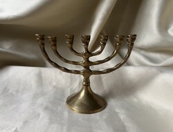 Réz gyertyatartó Judaika