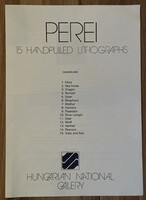 Perei Zoltán grafikai mappa MNB