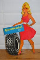 Pin-up Continental eredeti lemez reklám tábla reklámtábla nem zománctábla