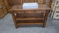 Fürdőszoba szekrény kezmosó komód