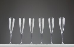CHAMPAGNE CLUB - BACCARAT "Dom Pérignon" Pezsgőspohár Készlet (6 db)