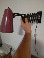 Retró régi műhely lámpa