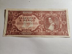 1946-os 100000 B.-Pengő EF-