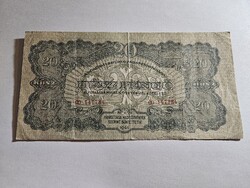 1944-es 20 Pengő VF ++