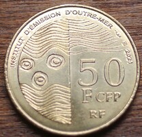 Francia Csendes-óceáni Területek 50 frank 2021