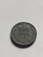 2 fillér 1943 !!!