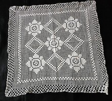 ART DECO DEKO CSIPKE TERÍTŐ ASZTALKÖZÉP MAGYAR APRÓLÉKOS MAGYAR CÉRNA KÉZIMUNKA