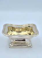 Antik biedermeier bécsi ezüst sótartó, fűszertartó (84 g)