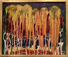 Klie Zoltán (1897-1992): Erdő II.,1980.