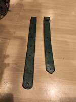 Kovácsolt vasalat, zöld festéssel, kézi kovácsolás, 20. század első fele, pajta ajtóhoz