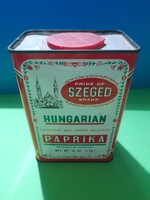 Szegedi paprikás fémdoboz