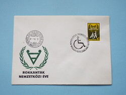FDC (C4) - 1981. Rokkantak nemzetközi éve - (Kat.: 200.-)
