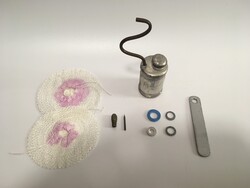 Szegedi gázlámpa kanna, tömítőkészlet, fúvóka, szeleptisztító tű, gázharisnya, petróleum lámpa