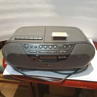 Retro Sony CFD-S07CP rádiósmagnó kazetta boombox sétálómagnó hi-fi 1