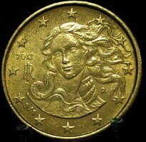 Olaszország 10 euro cent, 2012 B12A4