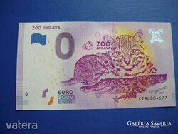 CSEHORSZÁG 0 EURO 2020 MACSKA KENGURU KROKODIL! RITKA EMLÉK PAPÍRPÉNZ! UNC!