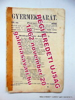 1862 november 20  /  Gyermekbarát  /  Ssz.: 524