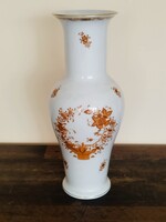 Herendi Indiai Kosár Mintás Nagyméretű Váza