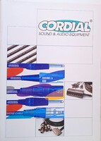 Cordial katalógus , angol nyelvű   .