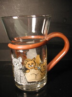 Retro gyűjtői Bodum Inspiration cicás bögre ritkaság