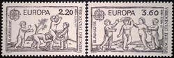 FA399-400 / Francia Andorra 1989 EUROPA CEPT bélyegsor postatiszta
